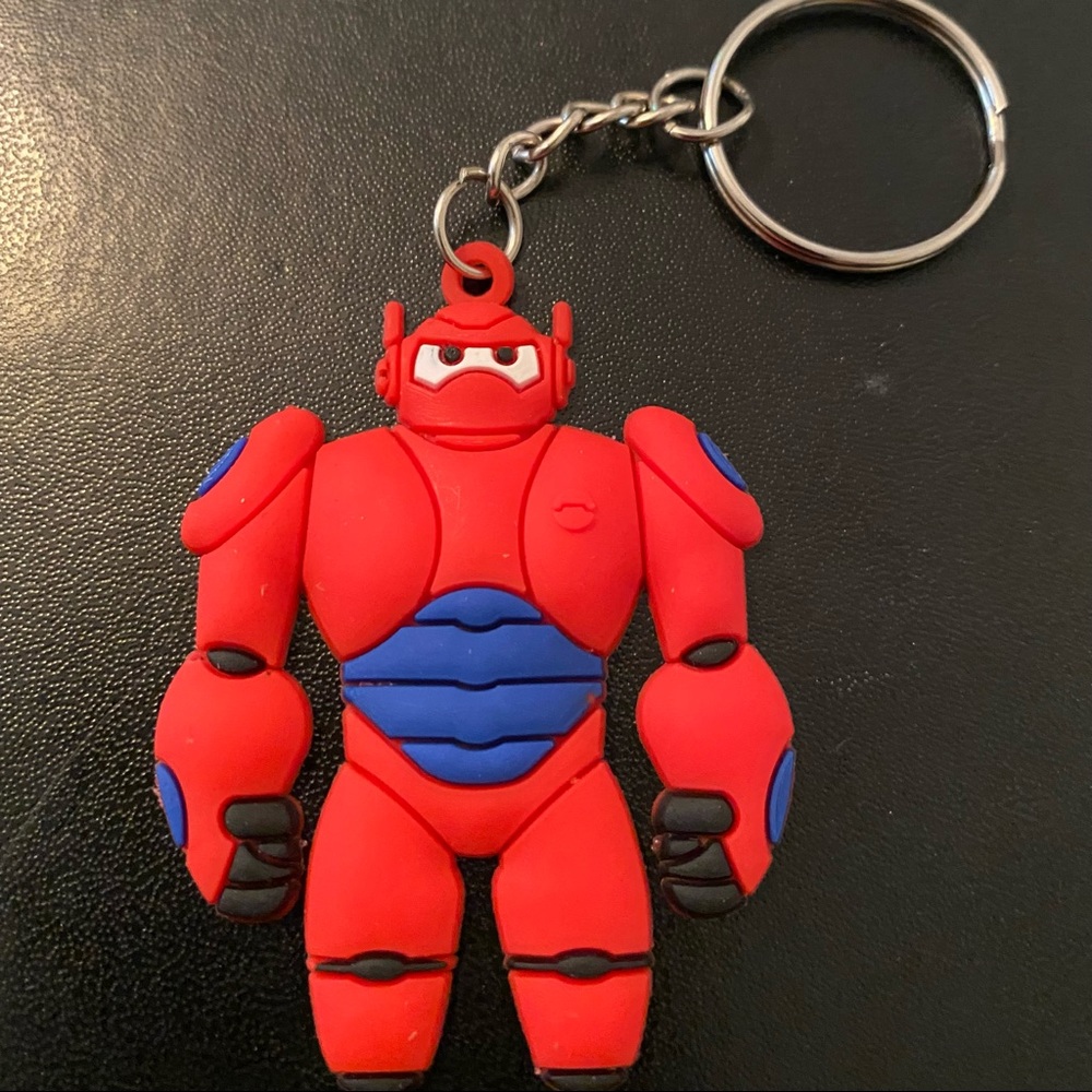 💗 Robot Keychain Soft PVC NEW